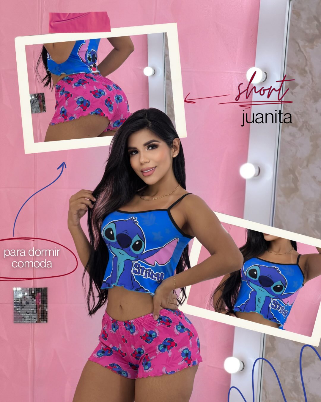 Pijama Sublimado Floral Saramantha
