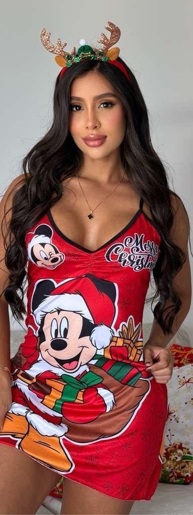 Pijama Saramantha Colección Navideña Mickey