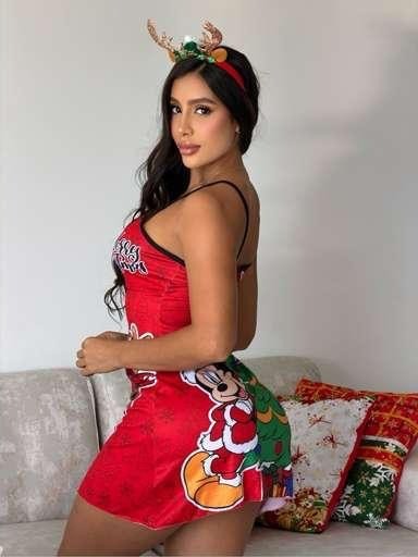 Pijama Saramantha Navidad Mickey Espalda